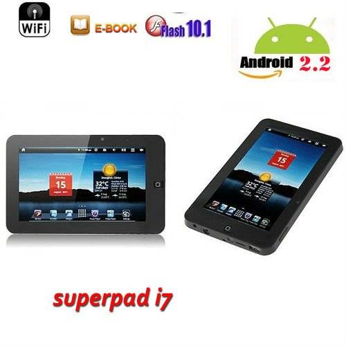 !!REDUCED!!!7" SUPERPAD i7 + SCREEN PROTECTOR + SCREEN WIPE ***TABLET PC***