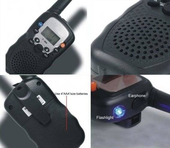 1pair(2pieces) HT Mini Pocket Two Way Radio Walkie Talkie Set Eight Channel