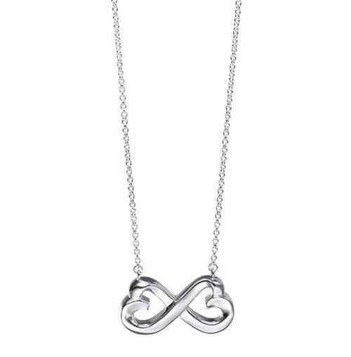 Silver Infinity Heart Necklace / Nickle free anti-allergic ***MSRP R800***