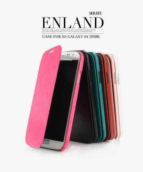 Kalaideng Enland Series PU + Microfiber Ultra Thin Flip Leather Case For Samsung Galaxy S4 i9500