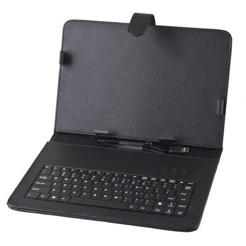 *CHEAPEST**Leather Case with USB keyboard & Stylus Pen For 10" inch Tablet