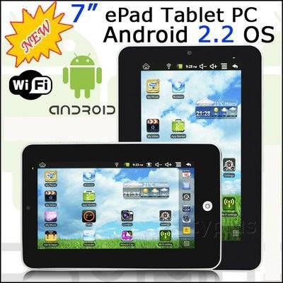 *FREE SHIPPING* 7" GOOGLE TABLET PC + SCREEN PROTECTOR + SCREEN WIPE + STYLUS PEN