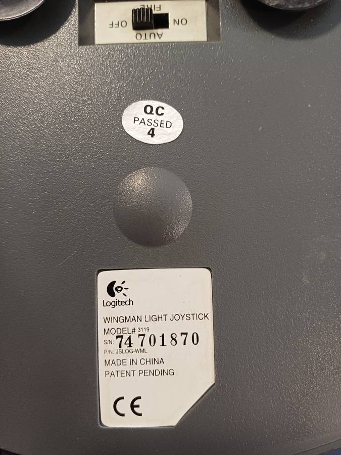 Logitech Wingman Light Joystick