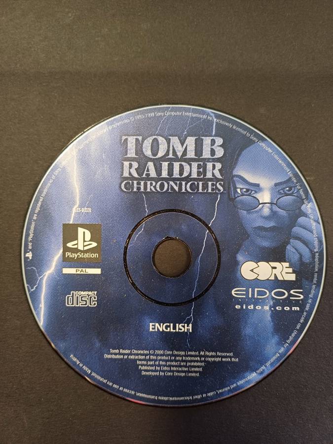 Tomb Raider Chronical PS1 Disk Only