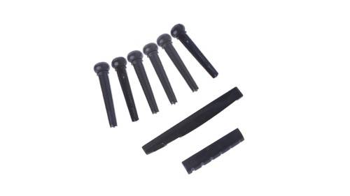 Guitar: Repair Kit, (Bridge Pins, Saddle and Nut)