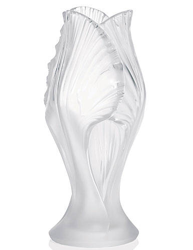 Lalique Iris Vase - New