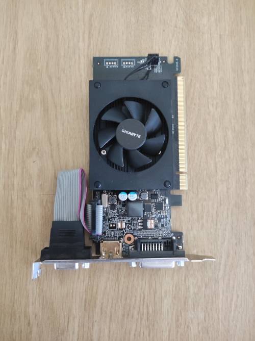 Gigabyte Nvidia Geforce GT710 1GB GDDR3**Free Shipping**HDMI**VGA**DVI**