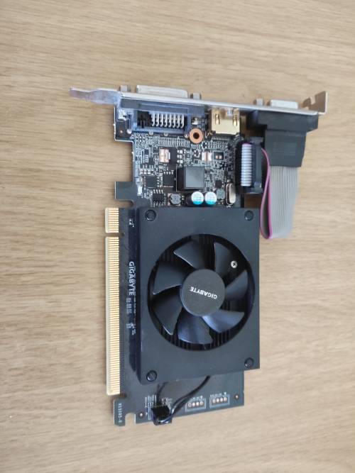 Gigabyte Nvidia Geforce GT710 1GB GDDR3**Free Shipping**HDMI**VGA**DVI**