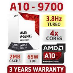 AMD A10 9700 Quad Core up to 3.8Ghz with Radeon R7 Graphics**Unsure of its working order**