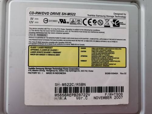RARE IDE Black Samsung CD-RW/DVD Drive**IDE Drive**Low Shipping**#1012