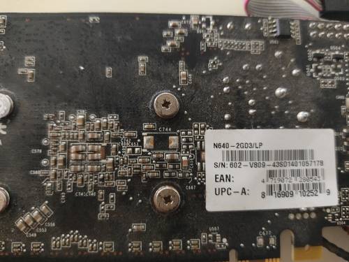 MSI NVIDIA Geforce GT640 2GB Graphics card **Working**