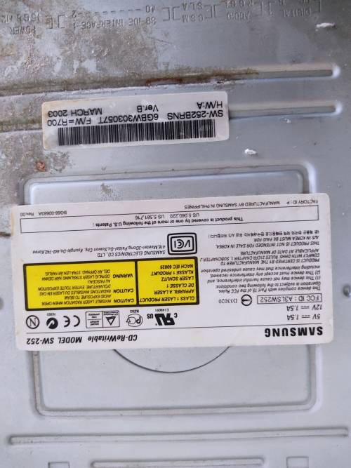 Samsung CD Writer  IDE **Working**Low Low Shipping**