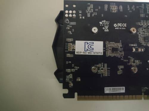 MSI Nvidia GTX750TI 2GB GDDR5 Graphics card**Great little beast that does not need external power**