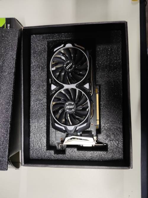 **Boxed**MSI ARMOR GTX1060 6GB OC Edition**GDDR5 6GB Ram**With all original accessories
