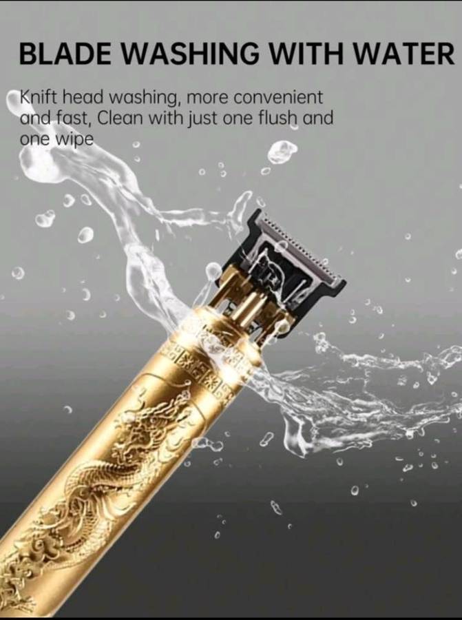 Black cordless hair trimmer