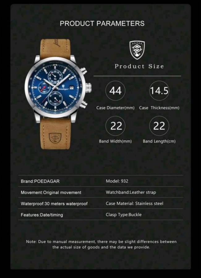 Poedagar watch for men