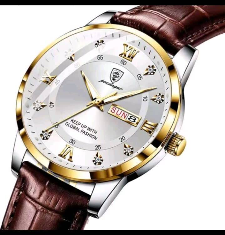 **Poedagar **crocodile embossed fabric strap