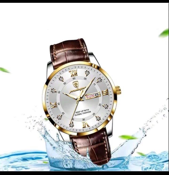 **Poedagar **crocodile embossed fabric strap