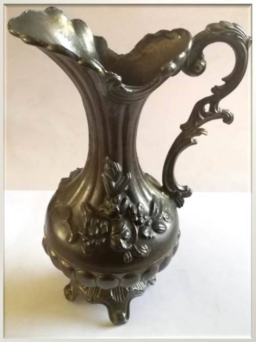 1900 - 1925 Italian Ornamental Ewer - Decorative Flowers