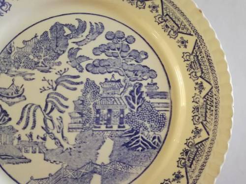 Willow Digoin Sarrequemines -  France -  Large plate
