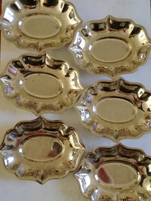 6 Piece - Van Riebeeck Electro Plated Nickel Silver (EPNS) Small Bowls
