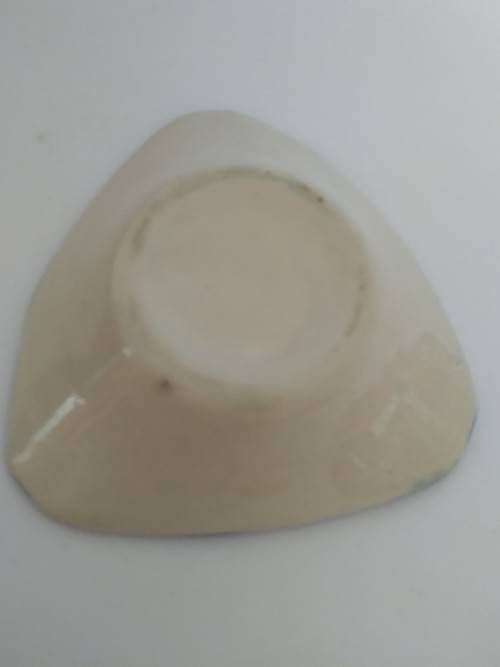 Delft Style Ceramic Ashtray