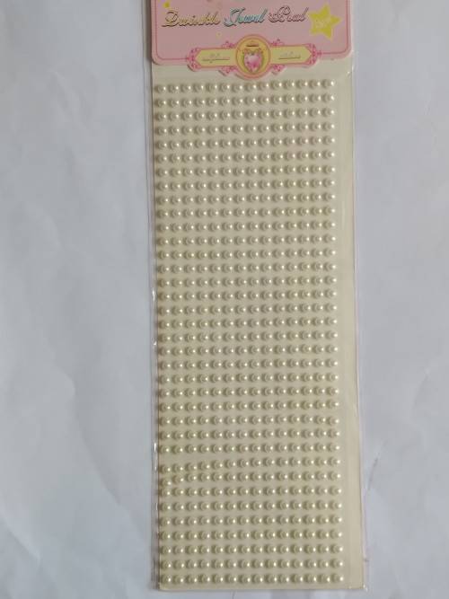 Self-adhesive rhinestone crystals/beads - 3mm