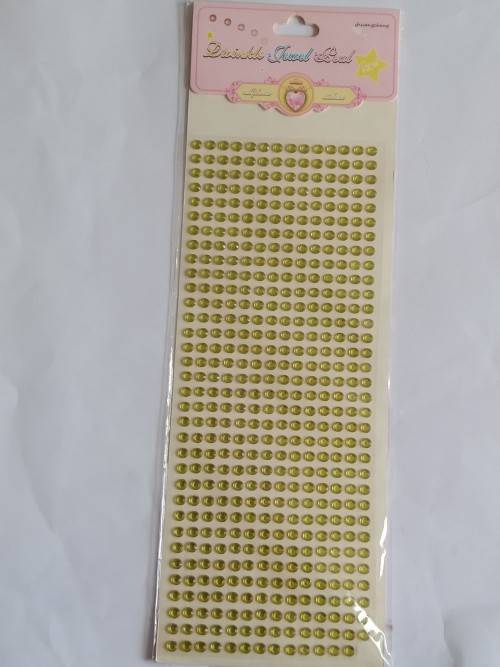 Self-adhesive rhinestone crystals/beads  - 3mm