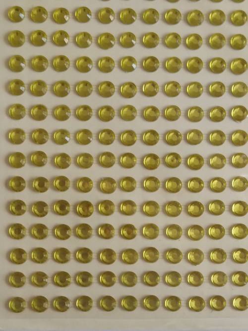 Self-adhesive rhinestone crystals/beads  - 3mm