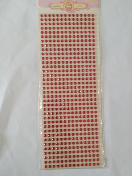 Self-adhesive rhinestone crystals/beads  - 3mm