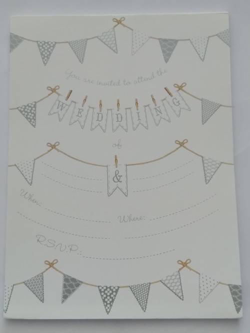 Clearance Sale - Wedding Invitation