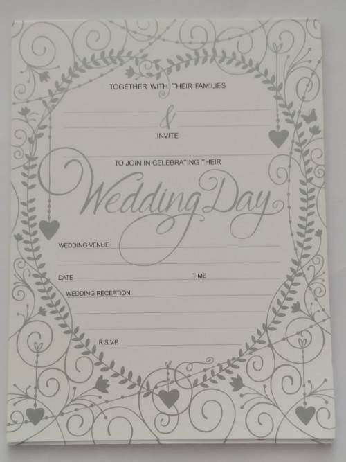 Clearance Sale - Wedding Invitation