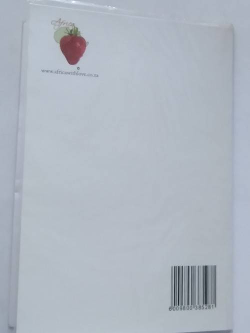 'My Africa` card + envelope