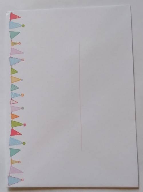 Clearance Sale - Party invitation Card + Envelope : 15cm x 11cm