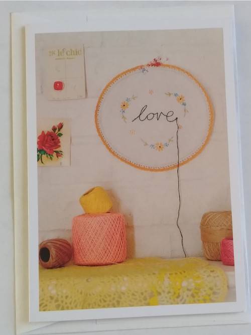 Clearance Sale - General Card  +  Envelope   15cm x 10.5cm (Soft Card)