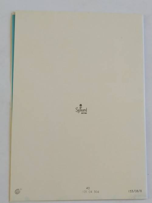 Clearance Sale - Kleinkind Doop kaart + Koevert   16cm x 11.5cm