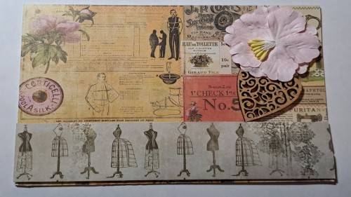 Unused - Handmade general  card + envelope