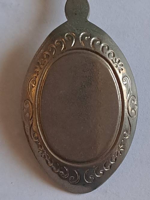 Vintage souvenir spoon -Pilgrims Rest -  Protea