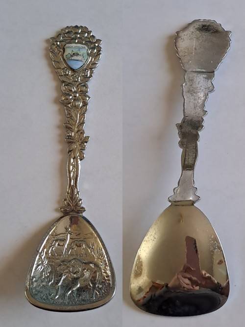 Vintage souvenir spoon -Loch Athlone -  Bloemfontein