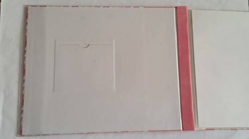 Scrapbook 12` album + 9 plastic sleeves