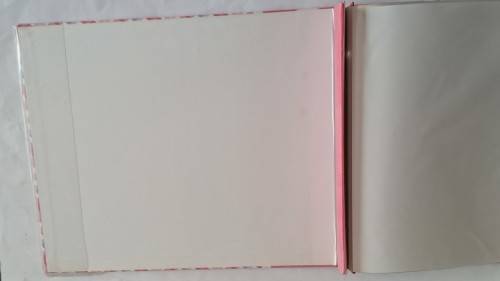 Scrapbook 12` album + 9 plastic sleeves