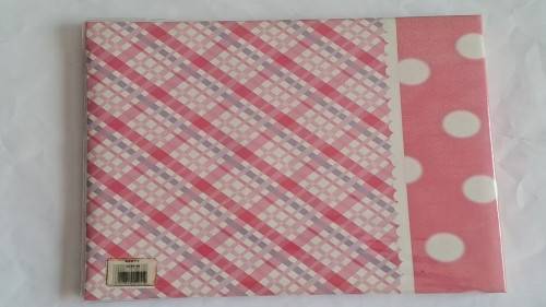 Scrapbook 12` album + 9 plastic sleeves
