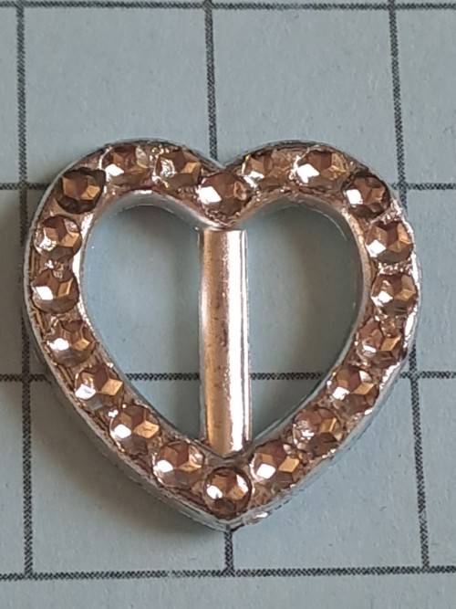 Art +  craft embellishments - heart shape
