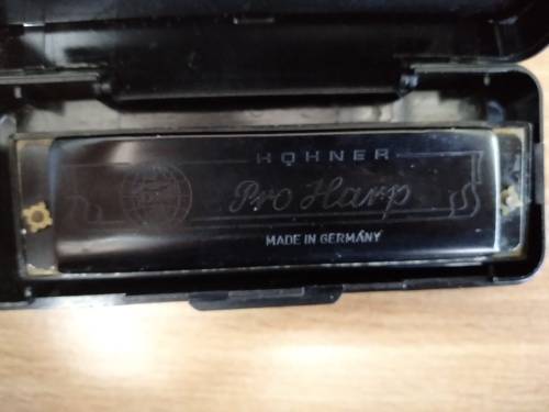 Vintage Hohner Pro Harp Harmonica