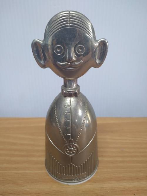 Pierre the Sommelier Silver Plated Bottle Stopper / Wine Tasting Cup (QC0932)