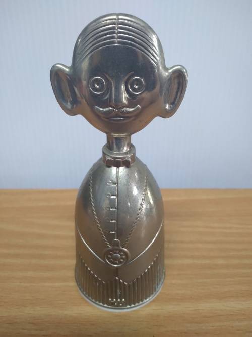 Pierre the Sommelier Silver Plated Bottle Stopper / Wine Tasting Cup (QC0932)