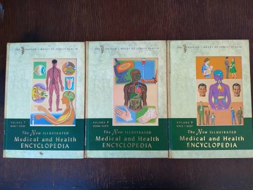 Vintage 1970s The New Illustrated Medical and Health Encyclopedia Set