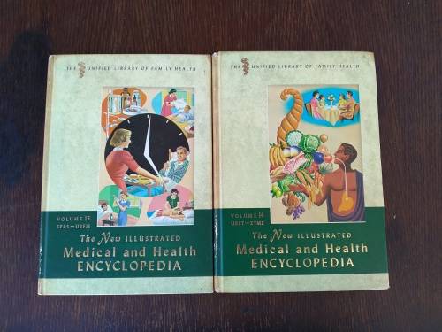 Vintage 1970s The New Illustrated Medical and Health Encyclopedia Set