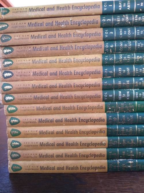 Vintage 1970s The New Illustrated Medical and Health Encyclopedia Set