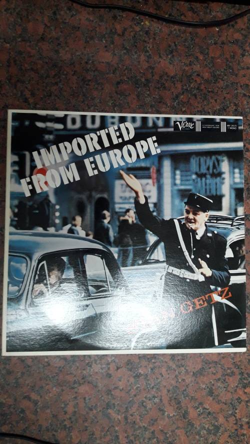 Stan Getz Imported from Europe LP